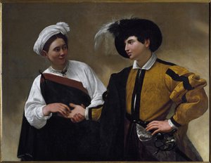 A jós (olaj, vászon alkotó: Michelangelo Merisi da Caravaggio