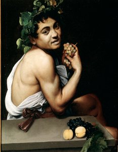 A fiatal Bacchus (Bacchino) beteg festménye Michelangelo Merisitől, Caravaggio néven (The Caravaggio)