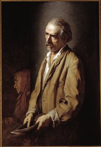 Önarckép (önarckép) Michelangelo Pittatore (1825-1903) festménye 1894 Méret 107x73 cm Asti, Pinacoteca Civica alkotó: Michelangelo Pittatore