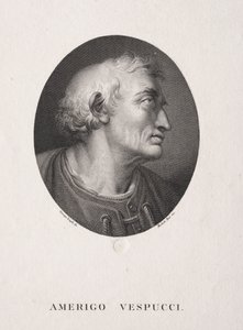 Amerigo Vespucci portréja alkotó: Michele Bisi