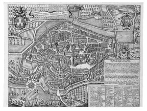 Fabriano Olaszország leghíresebb földje, 1630 alkotó: Michele Buti