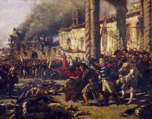 Altamura mészárlások, Michele Cammarano (1835-1920), Nápolyi Köztársaság, Olaszország
