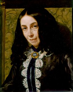 Elizabeth Barrett BROWNING, Portré részlet