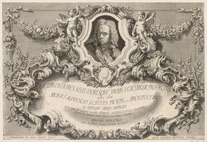 Velence látképe: Frontispiece - Címlap, 1741.