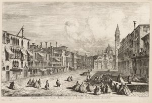 Velence látképei: S. Maria Formosa, 1741.