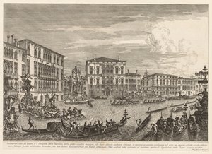 Velence látképe: A regatta, 1741.