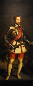 Önarckép Szent Györgyként alkotó: Michiel Coxie