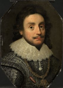 V. Frigyes portréja (1596-1632), 1621 körül (olaj, tábla) alkotó: Michiel Jansz. van (after) Miereveld