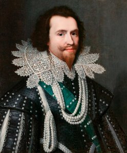 "George Villiers (1592-1628) Buckingham hercegének portréja" (George Villiers