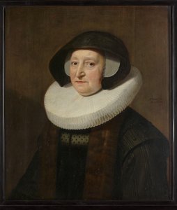 Maria Petitpas portréja (?-1640) alkotó: Michiel Jansz van Mierevelt (workshop of)