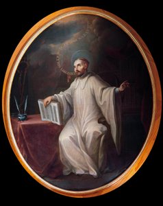 Clairvaux-i Szent Bernát (1090-1153) ábrázolása