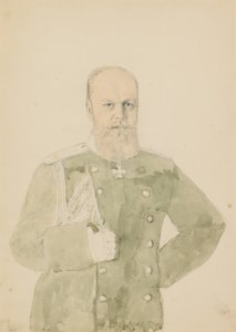 Sándor császár portréja III alkotó: Mihaly von Zichy