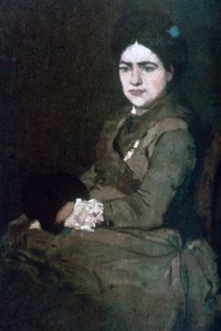 Mrs Munkacsy, c1864-1900 alkotó: Mihály Munkácsy