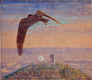 Ciurlionis, Mikalojus Konstantinas (1875-1911) mese II. Tempera papíron, mérete: 62,2x71,9