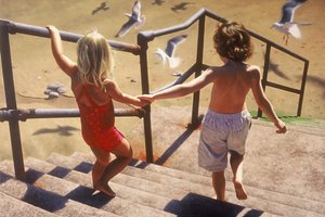 Belépés a strandra alkotó: Mike Briscoe