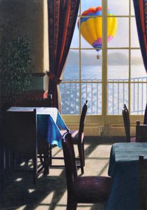 Reggeli repülés, 2016 (olaj, vászon) alkotó: Mike Briscoe