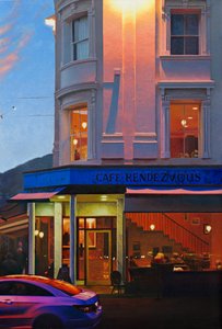 Rendevous, 2017 (olaj, vászon) alkotó: Mike Briscoe