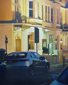 Tenger a Hotel ll-től, 2015 (olaj, vászon) alkotó: Mike Briscoe