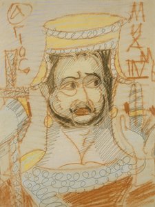 Szent Mihály arkangyal alkotó: Mikhail Aleksandrovich Vrubel