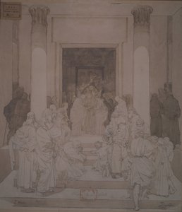 József és Mária eljegyzése alkotó: Mikhail Aleksandrovich Vrubel
