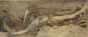 A démon levert, 1901 alkotó: Mikhail Aleksandrovich Vrubel