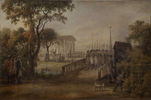 Őrségváltás a szentpétervári cári réten, 1799