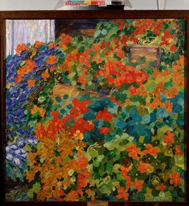 Augusztusi szőnyeg – Mihail Nyikolajevics Jakovlev (1880-1942) festménye, olaj, vászon