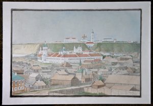 Tobolszk látképe, 1850-es évek