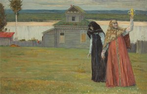 Két nővér alkotó: Mikhail Vasilievich Nesterov