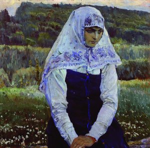 Krisztus menyasszonya alkotó: Mikhail Vasilievich Nesterov