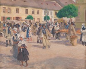 Myjava piac alkotó: Milos Jiranek
