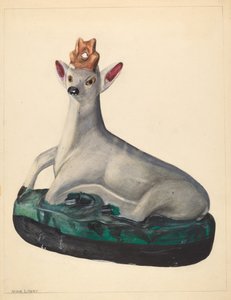 Szarvas figura, c. 1936.