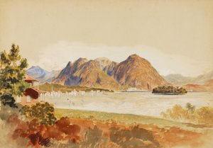 Lago Maggiore, Olaszország, n.d. alkotó: Miner Kilbourne Kellogg