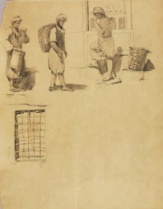 Paraszt figurák alkotó: Miner Kilbourne Kellogg