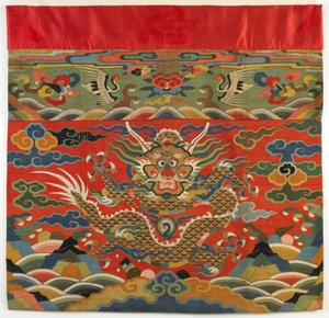 Oltárkép, 17. század eleje (gobelinszövésű selyem) alkotó: Ming Dynasty Chinese School