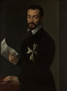 Egy máltai lovag, valószínűleg Fra Jacopo Salviati portréja, 1566.