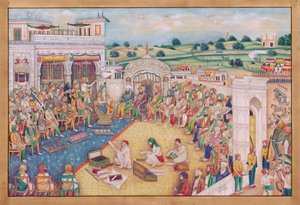 Ranjeet Singh bírósági jelenete alkotó: Mirza Baig