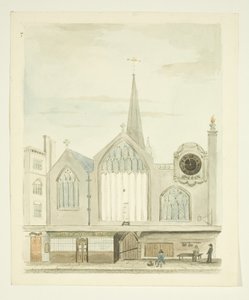 Az Old Christ Church rajzának másolata