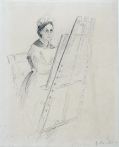 Mary Jane Hancock portréja alkotó: Miss Noble
