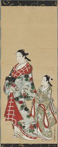 Yutokoro plan d to rs dy kopasz, Edo Perio d, 1615-1868. alkotó: Miyagawa Choki