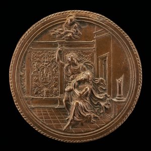 Augustus és a Tiburtine Sibyl, 15. század vége - 16. század eleje. alkotó: Moderno