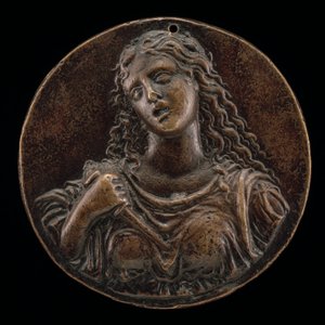Lucretia szúrja magát, 15. század vége – 16. század eleje.