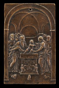 Jézus bemutatása a templomban, 15. század vége - 16. század eleje. alkotó: Moderno