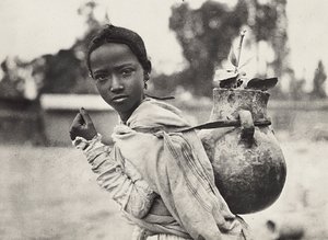 „Birodalom építése” a fasiszta korban: Abesszin lány, 1936.09.05. (f/w fotó) alkotó: Modestino Baldinetti