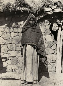 „Birodalom építése” a fasiszta korban: Asszaorti nő, 1936.09.05. (f/w fotó) alkotó: Modestino Baldinetti