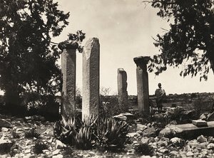 „Birodalom építése” a fasiszta korban: Axum marad Cohaitóban, 1936. 09. 05. (f/w fotó) alkotó: Modestino Baldinetti