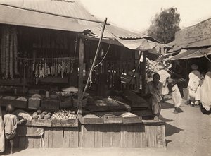 „Birodalom építése” a fasiszta korban: natív bolt Cherenben, 1936.09.05. (f/w fotó) alkotó: Modestino Baldinetti