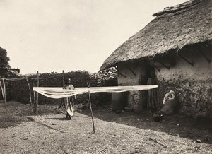 „Birodalomépítés” a fasiszta korban: előkészületek a szövésre, 1936.09.05. (f/w fotó) alkotó: Modestino Baldinetti