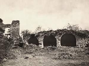 „Birodalom építése” a fasiszta korban: az oroszlánok árka Fasiladas király kastélyában Gondarban, Etiópiában, 1936.05.09. (f/w fotó) alkotó: Modestino Baldinetti