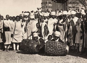 „Birodalom építése” a fasiszta korban: Mascal fesztivál, 1936.09.05. (f/w fotó) alkotó: Modestino Baldinetti